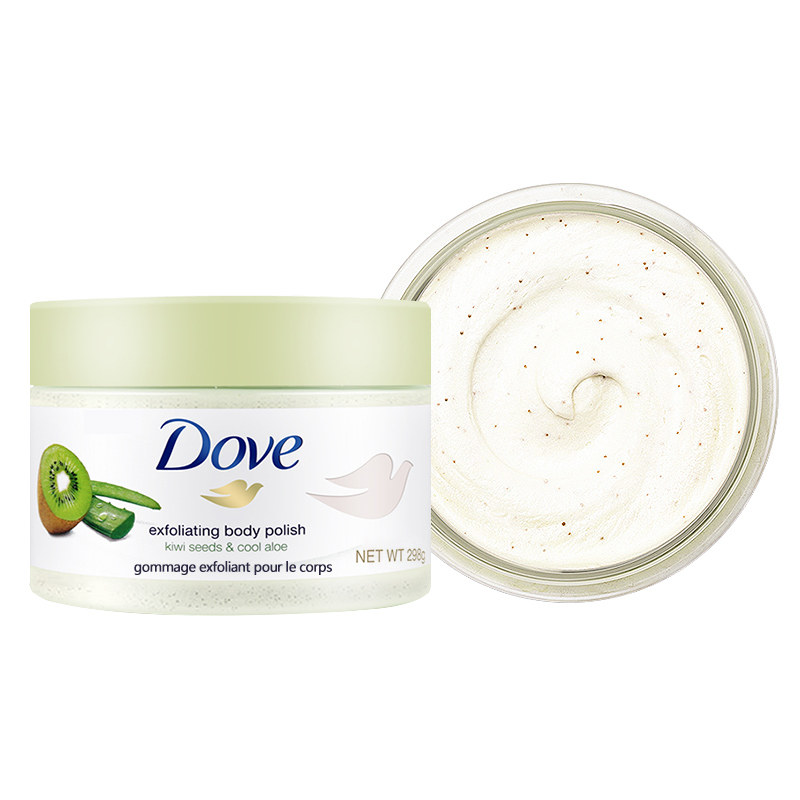 多芬正品全身去角质去鸡皮磨砂膏 杜超居家日用身体磨砂膏/去角质膏
