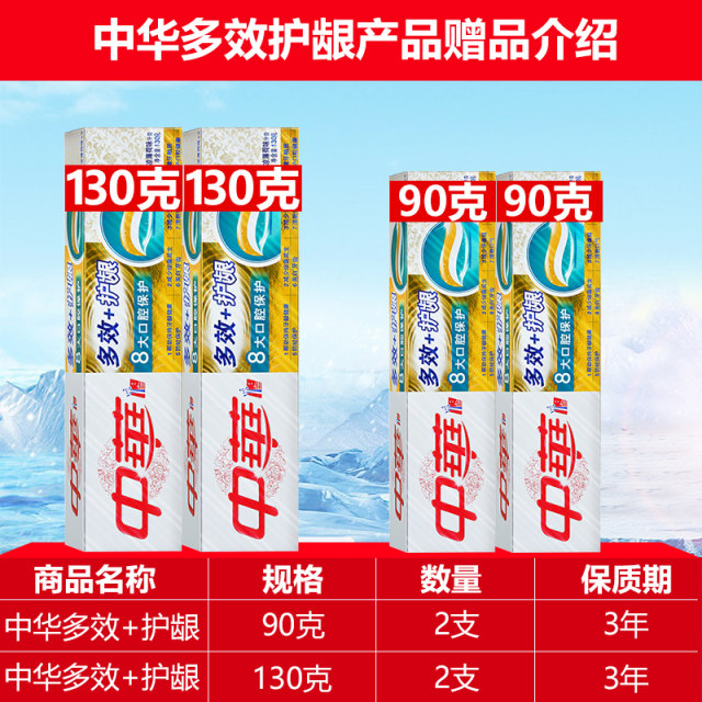 China Multi-Effect Fresh Breath Family Pack Gum Care Toothpaste