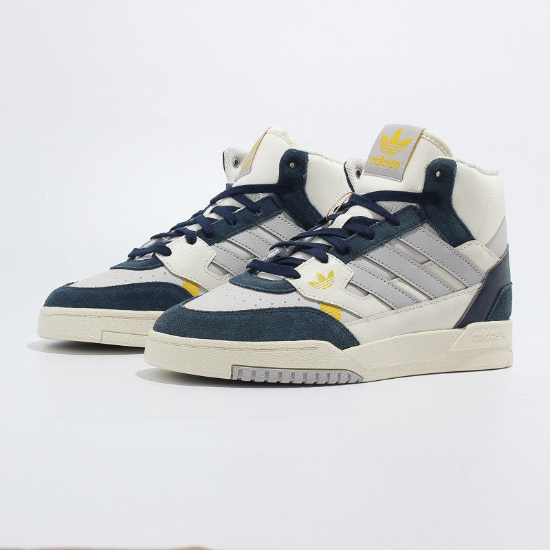 ADIDAS三叶草潮流男鞋DROP STEP高帮休闲板鞋运动鞋FZ5702 - 图2