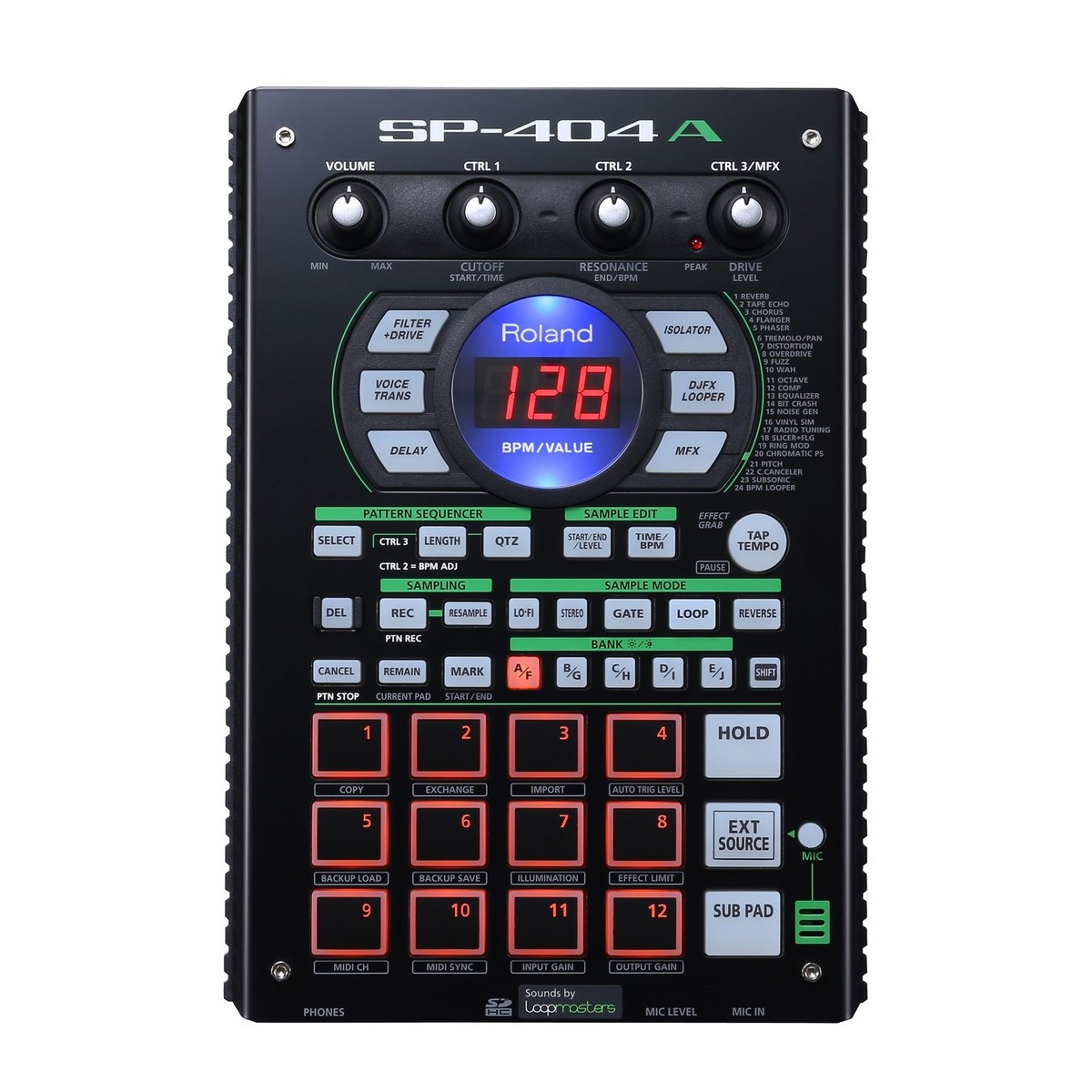 Roland/罗兰SP404A MK2 MKII节奏滤波器舞曲音序音效触发器采样器 - 图3