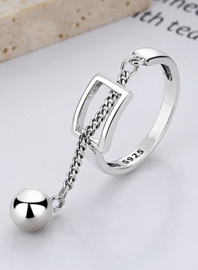 JHEPAN925纯银四叶草开