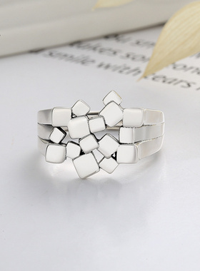 JHEPAN925纯银几何开口