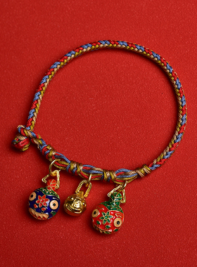 手工编织八股金刚结手链订制专用