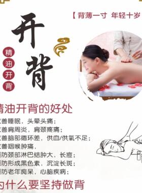 中医养生馆挂图美容院颈椎病危害肩颈保养推拿挂画理疗广告装饰画