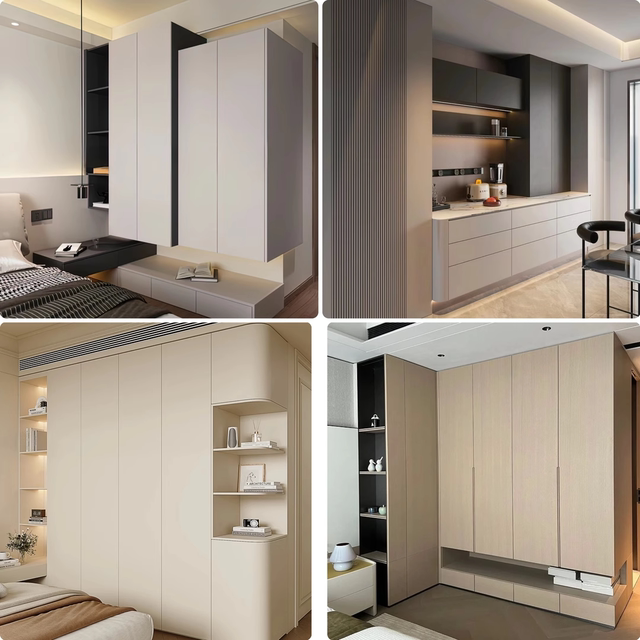 Whole house custom gallery wardrobe shoe cabinet wine cabinet cabinet