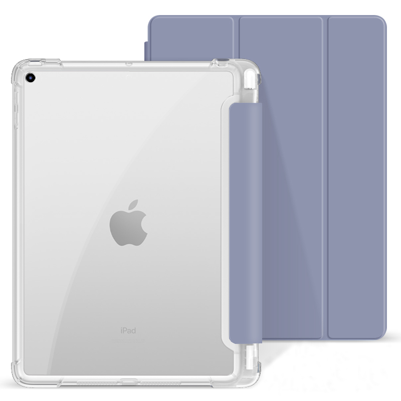 适用于iPad2020保护套10.2带笔槽2021新款pro11苹果10.9寸2019平板air4防摔2018透明mini5三折8气囊10.5寸壳 - 图0