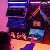 Hardware Girl Gaming Desk Hole Board Shelf Wall