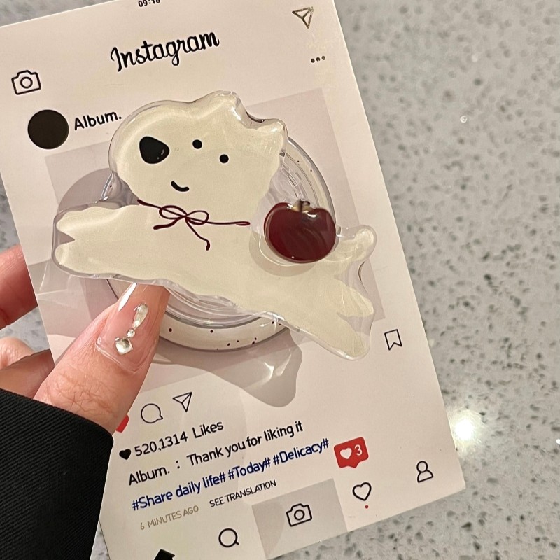 卡通可爱泼墨狗狗磁吸支架适用OPPO A6i/5/Reno15/14/13Pro手机壳findX9小众X7ultra新款A3保护套X8S+A58/A96,淘宝优惠券,粉丝福利购,淘宝优惠卷