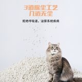 初伊太空猫砂豆腐球型砂除臭不粘底可冲厕无尘猫咪沙绿茶结团快砂 - 图2