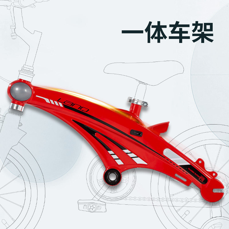 兰q镁合金3-6岁男女宝宝山地车 健儿工厂企业店自行车