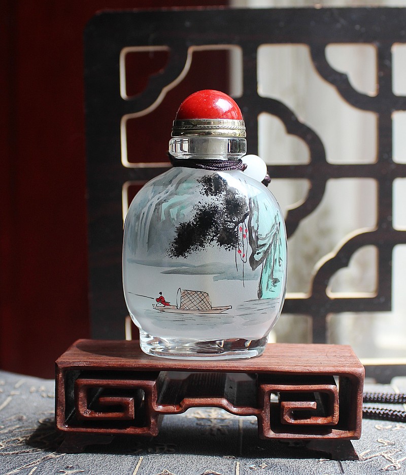 鼻煙壺 中国一絶内絵珍品 国家级非物质文化遗产 中国藝術 極美品! WEB