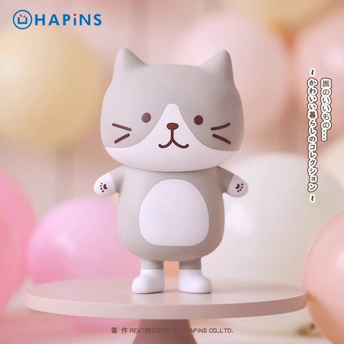 联名HAPiNS三花猫BIG手办摆件礼物玩具女生桌面柜台办公摆件治愈 - 图0