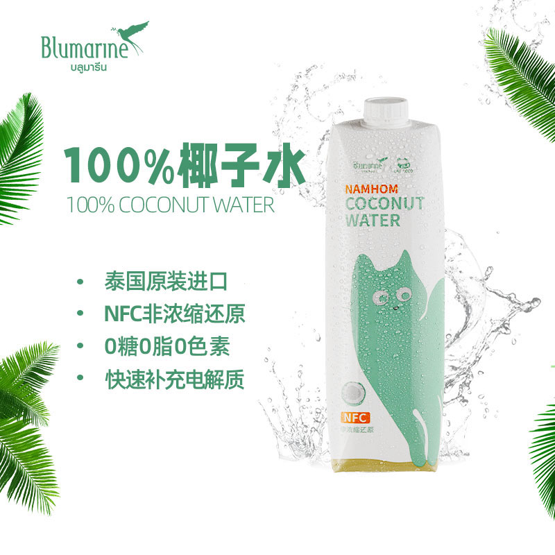 blumarine泰国椰子水100%天然nfc香水椰汁孕妇孕期电解质饮料饮品 - 图2