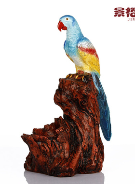 鹦鹉红酒架新中式风乔迁开业礼品