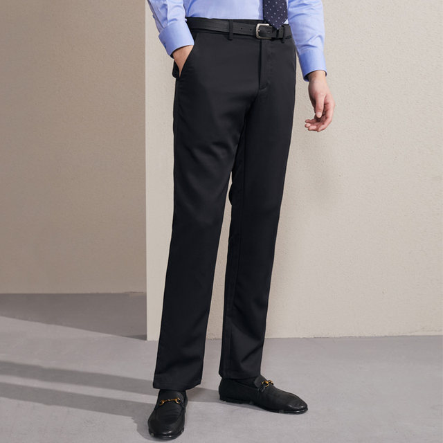 Yageol Spring and Summer Leisure Pants Outdoor Business Pants Men's Ice Silk Thin Pants