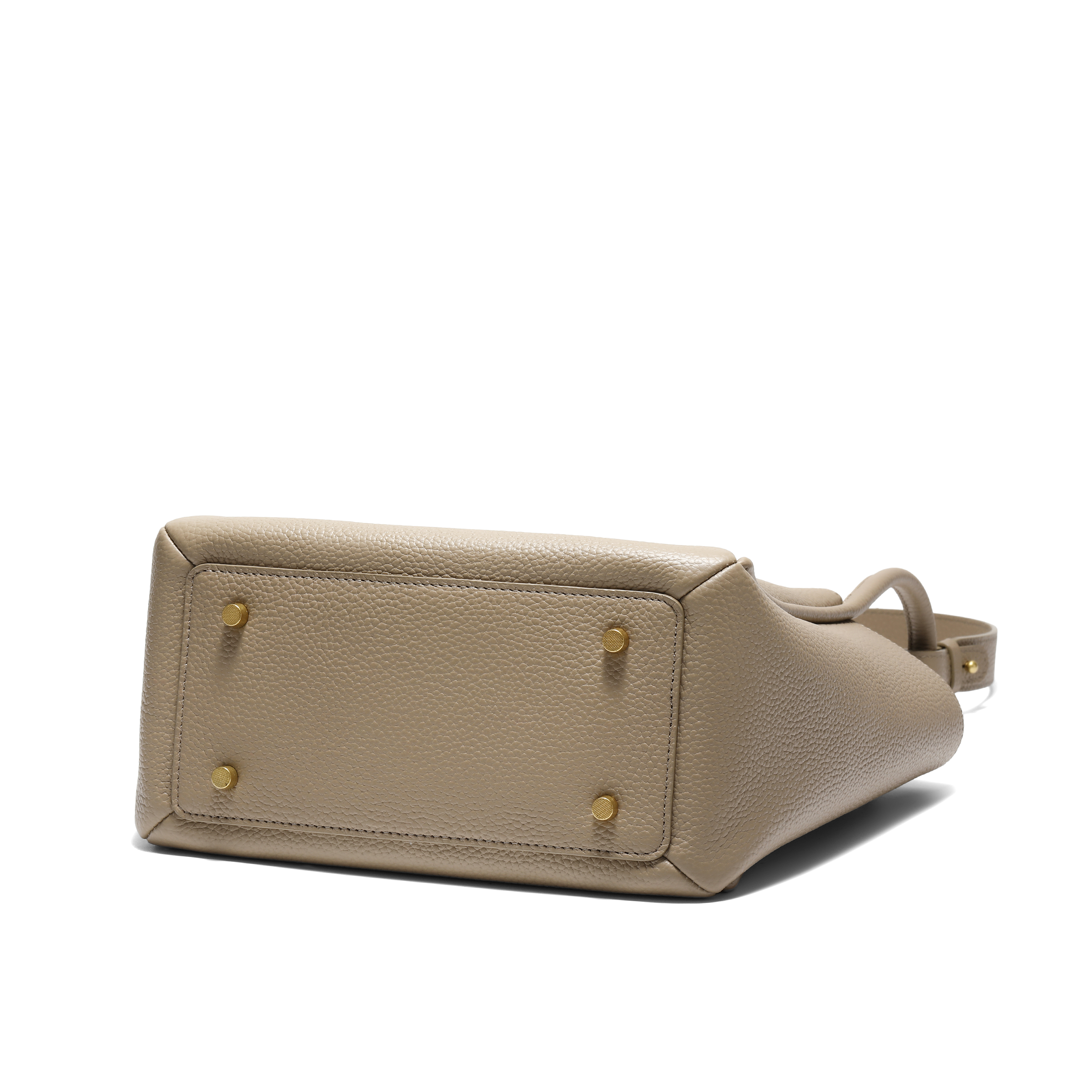 百丽包女2025冬季新款时尚通勤牛皮菜篮子单肩手提水桶包JY177DX5 - 图2