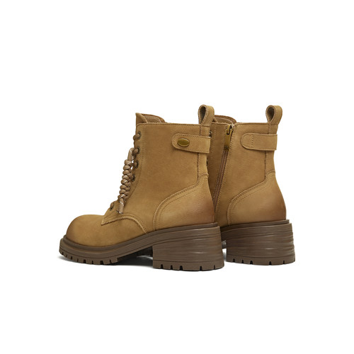 天美意冬新款商场同款系带户外百搭增高女马丁靴BM671DD5 - 图2