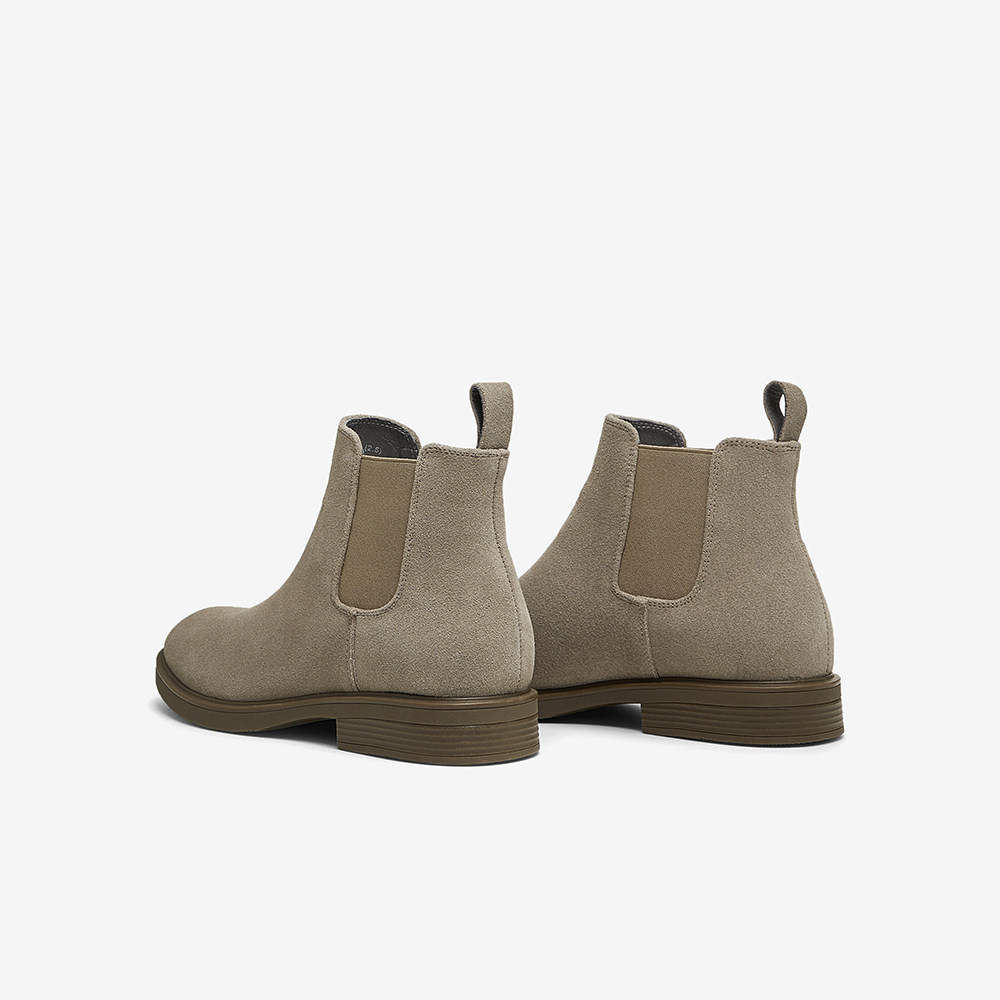 Tata her British genuine leather Chelsea boots men's boots warm chimney boots short boots 2024 new VVX02DD4