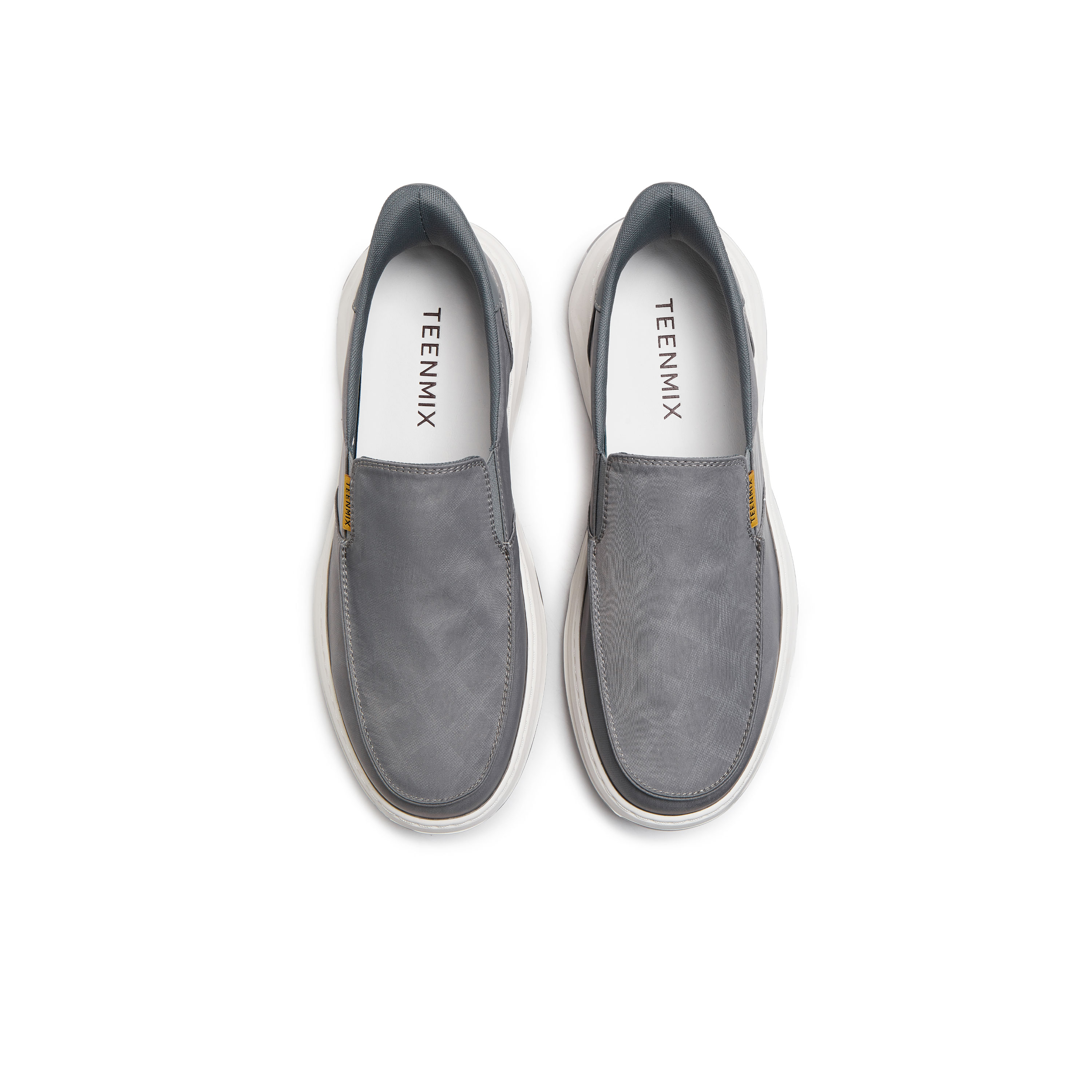 天美意2025秋新款商场同款休闲百搭舒适透气套脚男布鞋3QR03AM5 - 图1