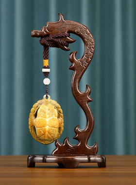 铜器挂件乌龟壳手工工艺