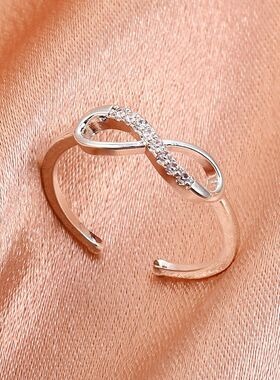 New Fashion Word Line Love Ring Women's Ring Jewelry Ring