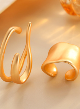 Five Element Ear Bone Clip with Personalized Small earrings