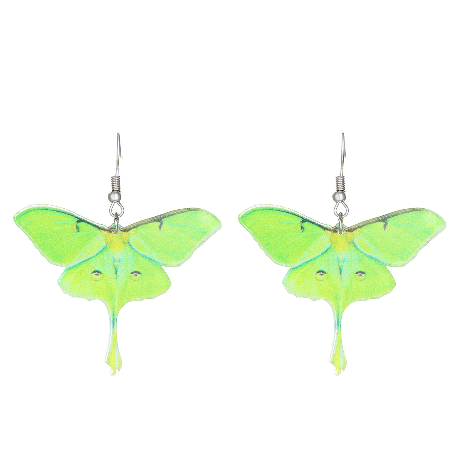 jewelry acrylic earrings sweet butterfly earring渐变蝴蝶耳环 - 图3