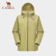 Camel King Kaijia X Gold Label Jacket ຂອງແມ່ຍິງສາມໃນຫນຶ່ງ Toray DELFY ກາງແຈ້ງມືອາຊີບ Waterproof Jacket Mountaineering