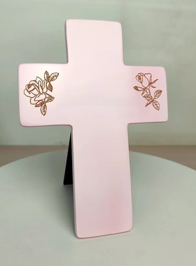 十字架摆件装饰摆件树脂工艺品摆件