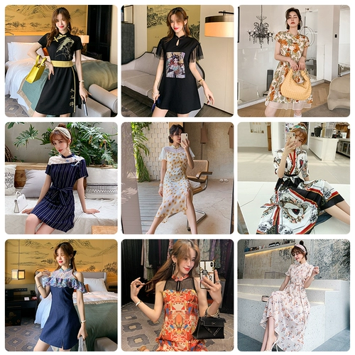 [199 юань 2 штуки] Чистый склад Fubu, юбка Cheongsam+хлопковое пальто+куртка, выберите два, сделайте автоматическое сокращение