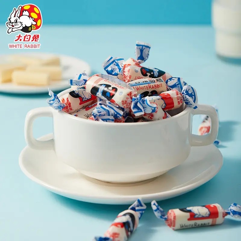 上海大白兔奶糖喜糖冠生园小白兔糖果怀旧童年味道年货零食500g,淘宝优惠券,粉丝福利购,淘宝优惠卷