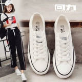 Warrior, тканевые высокие кроссовки на платформе, белая обувь для отдыха