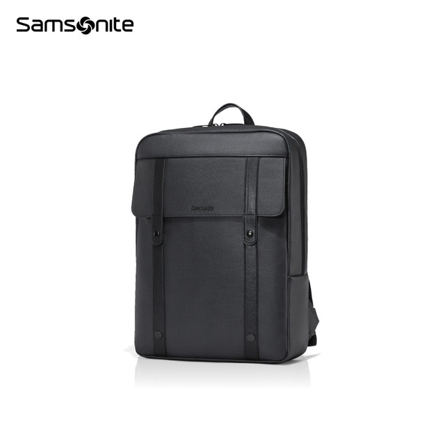 Samsonite Backpack Men's Business Commuting 15-inch Computer Backpack Large Capacity Travel School Bag TQ5
