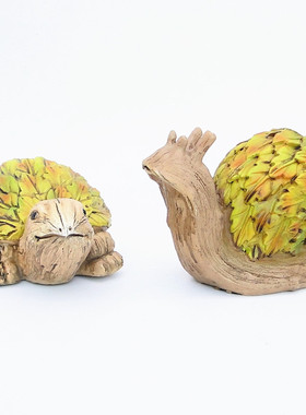 佳恩树脂猫头鹰工艺品摆件动物品