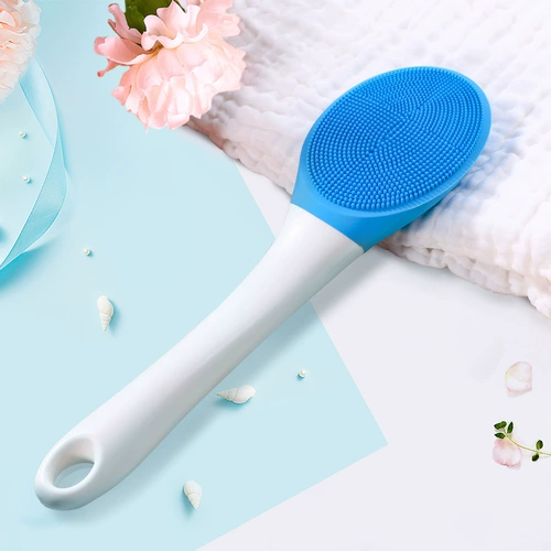 Артефакт для купания электрическая массажная кисть длинная ручка ленивая натирание мягких волос, мягкая ванная мягкая силиконовая ванна и протирание назад