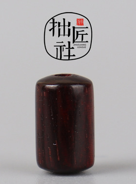 复古小叶紫檀小桶珠 手串手链弟子珠隔珠项链配珠 手作diy配饰