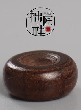 手工六道木平安扣 手串手链凹面隔珠 手作diy配饰
