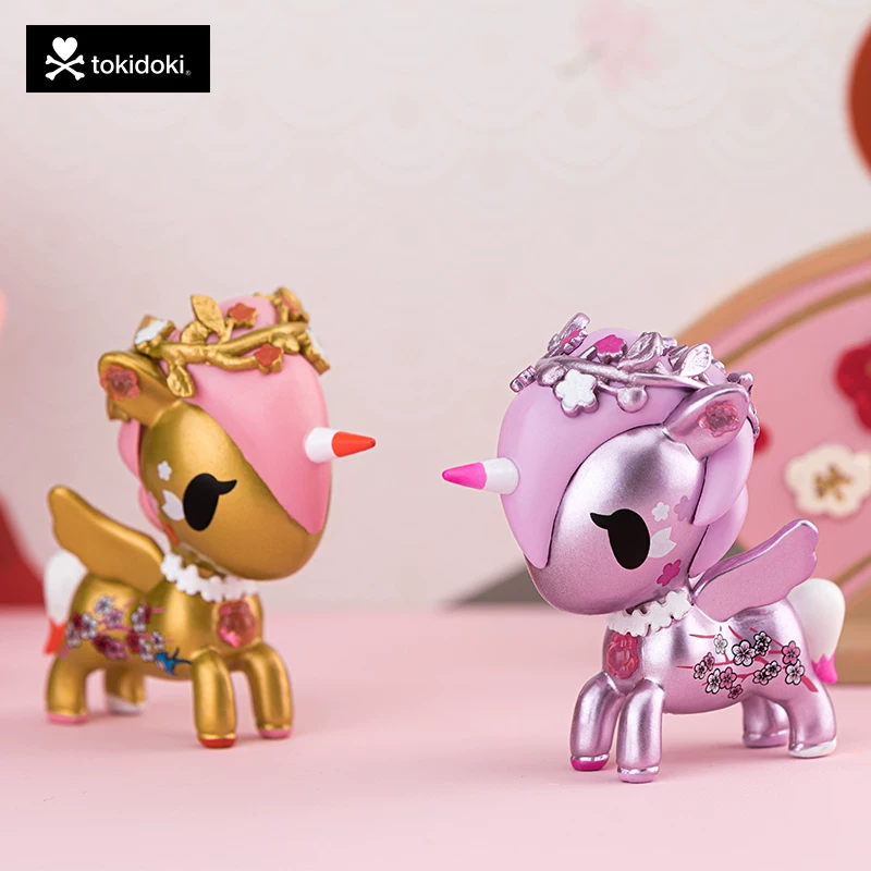 Tokidoki Tao Qiduqi Sakura Unicorn Слепой Слепой Игрушка Платье Игрушки Творческие подарки