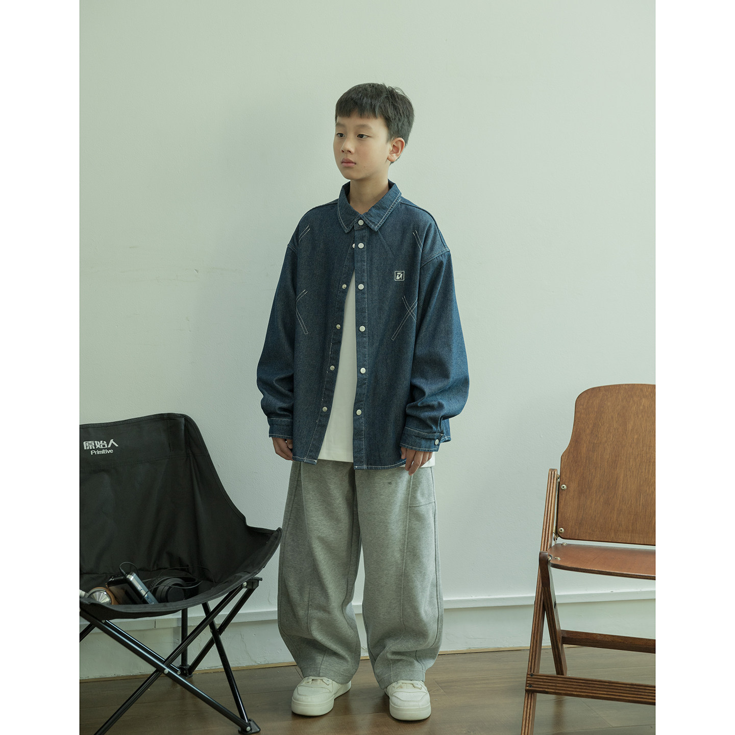 男孩加绒软糯牛仔外套2025冬季新款保暖开衫日系中大童加厚开衫潮,淘宝优惠券,粉丝福利购,淘宝优惠卷