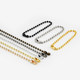 Metal iron wave bead chain 7 colors optional accessories