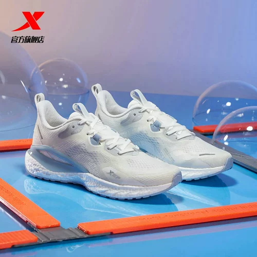 Xtep, летние легкие амортизирующие беговые кроссовки, официальный продукт