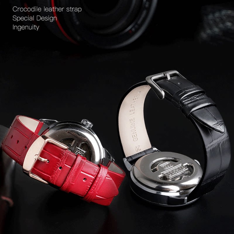 真皮男超薄浪琴卡西欧天王海鸥表带 tkn配件