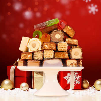 俄罗斯slavyanka进口混合糖果[\u1f36c]500券后26.8元包邮