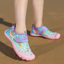 Japanese Children Beach Shoes Men And Women Involved In Water Traceability Shoes Speed Dry Non-slip Swimming Shoes Adults Tourist Seaside Diving Shoes