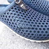 Летние повседневные мюли, дышащая пляжная обувь, тапочки в стиле Crocs