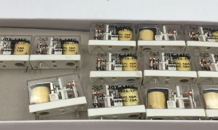 沪工继电器 HG4124-1Z 2Z-012 JQX-14FC-024-1Z 5脚 8脚 12v 24v - 图2