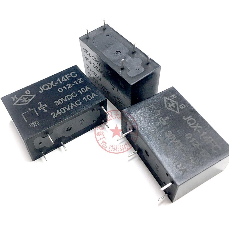 沪工继电器 HG4124-1Z 2Z-012 JQX-14FC-024-1Z 5脚 8脚 12v 24v - 图0
