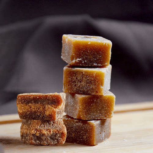 几里田手工红糖生姜红糖广西古法手工红糖甘蔗红糖块状独立包装 - 图1