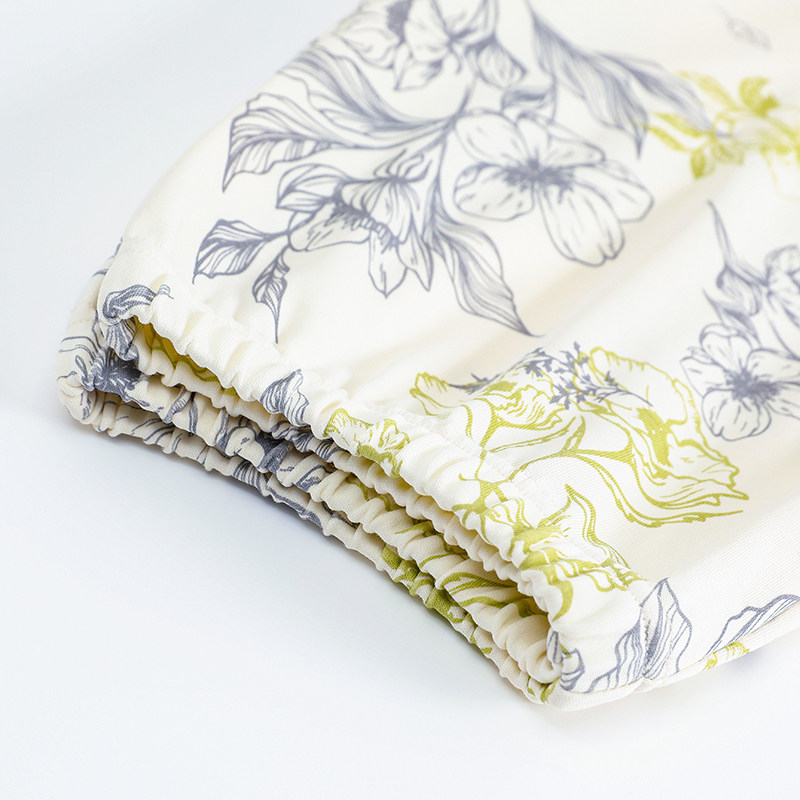 浪莎带胸垫睡衣女春秋款纯棉长袖高级感女士可外穿宽松家居服套装,淘宝优惠券,粉丝福利购,淘宝优惠卷