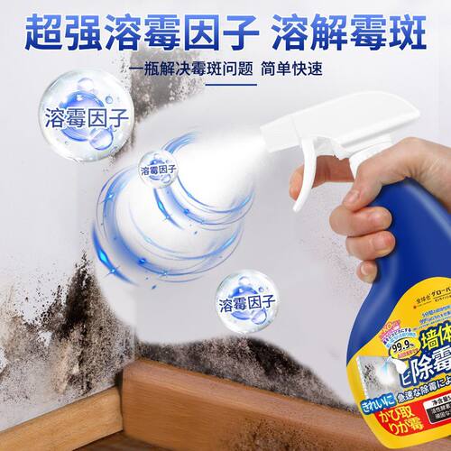 家用除霉清洁剂墙体房间墙壁墙面发霉去霉斑霉菌点防霉清除神器 - 图1